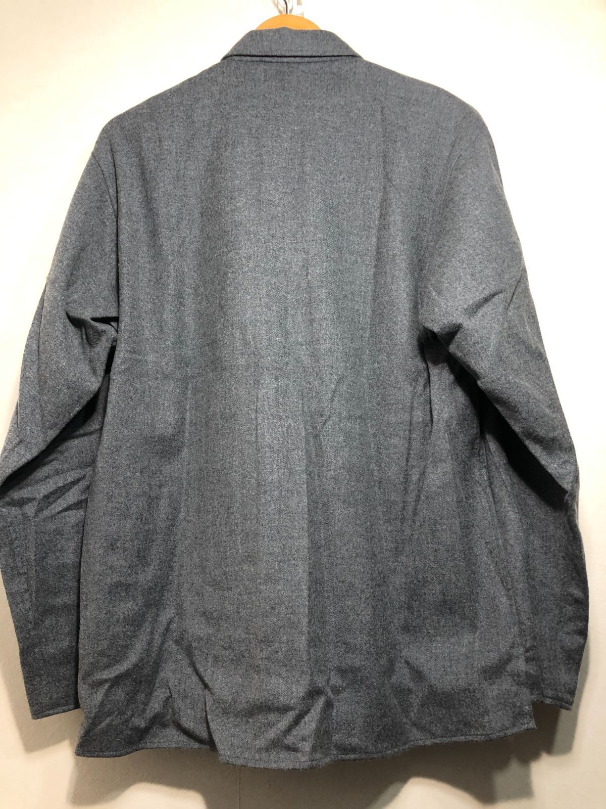 520121 GOLDWIN Flannel Wool Shirt 長袖 ウール フランネル シャツ 2