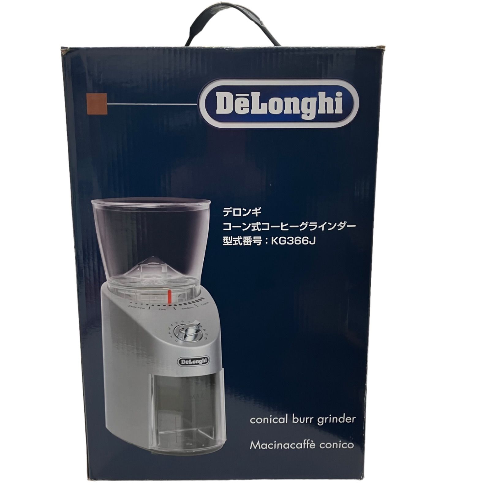 デロンギ DeLonghi コーン式コーヒーグラインダー KG366J 興味深い