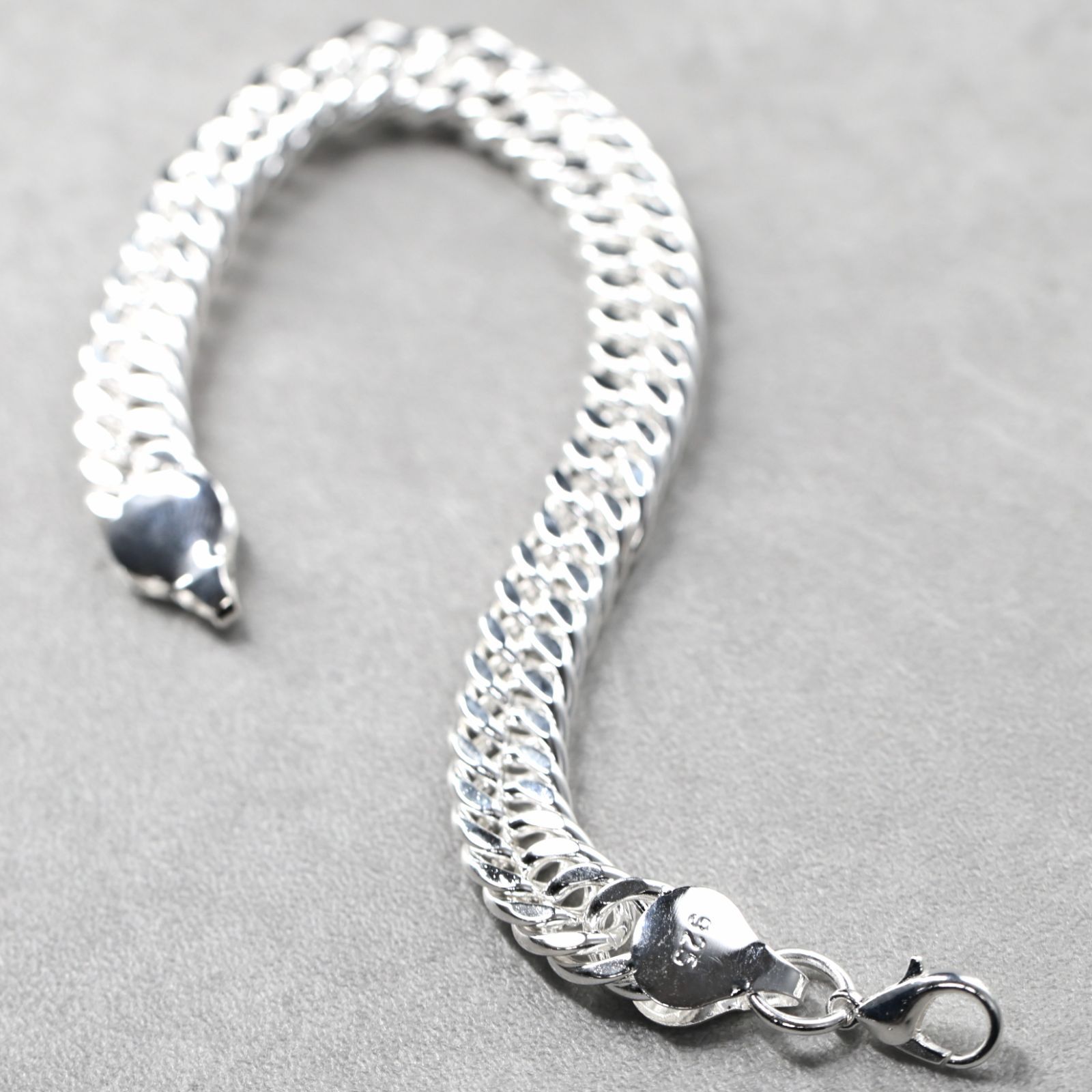 メキシカン 喜平チェーン ブレスレット シルバー S925刻印