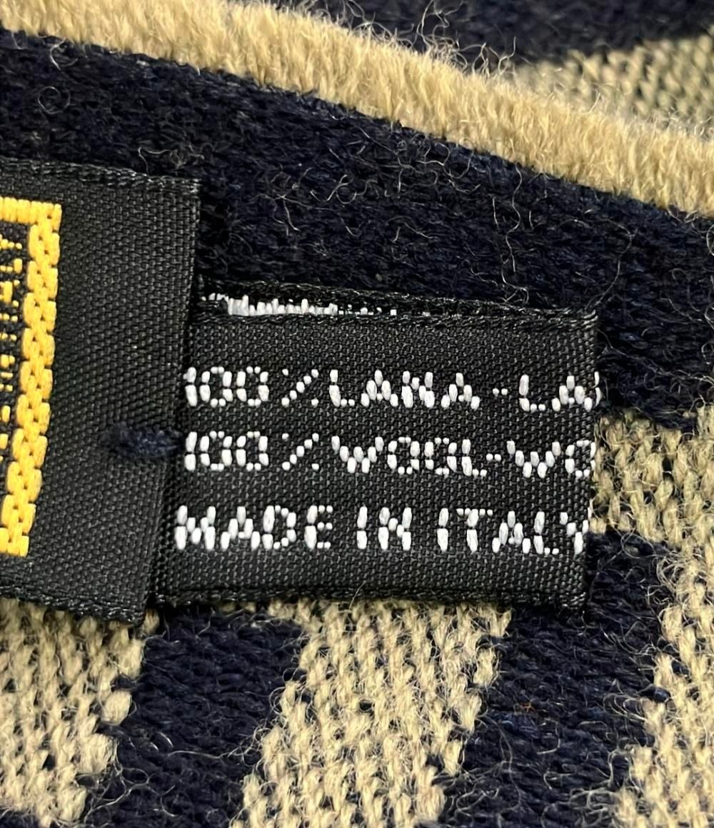 FENDI チェック柄マフラー ウール FENDI チェック柄 マフラー ウール100% FENDI フェンディ