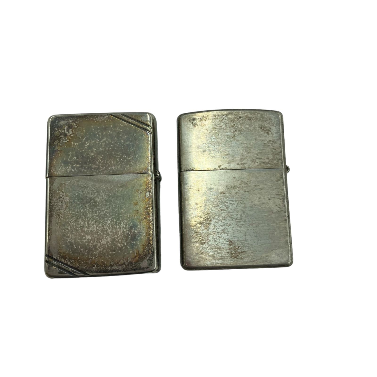 Zippo ジッポー ライター 二個まとめ売り - メルカリ