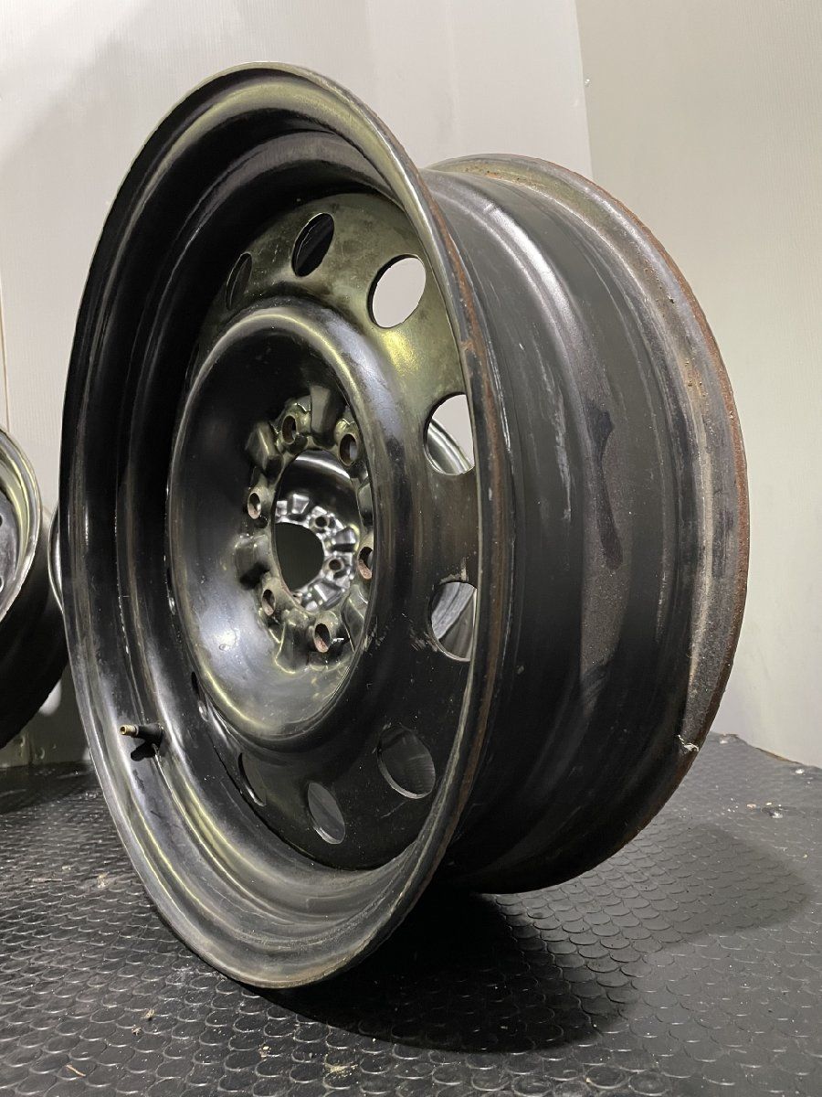 三菱 旧パジェロ V16 ミリタリー 純正スチールホイール 18インチ 