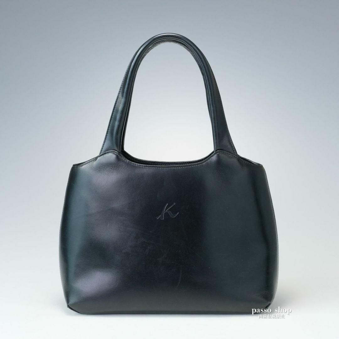 ️キタムラ ハンドバッグ オールレザー フォーマル お受験 ポーチ付き 黒