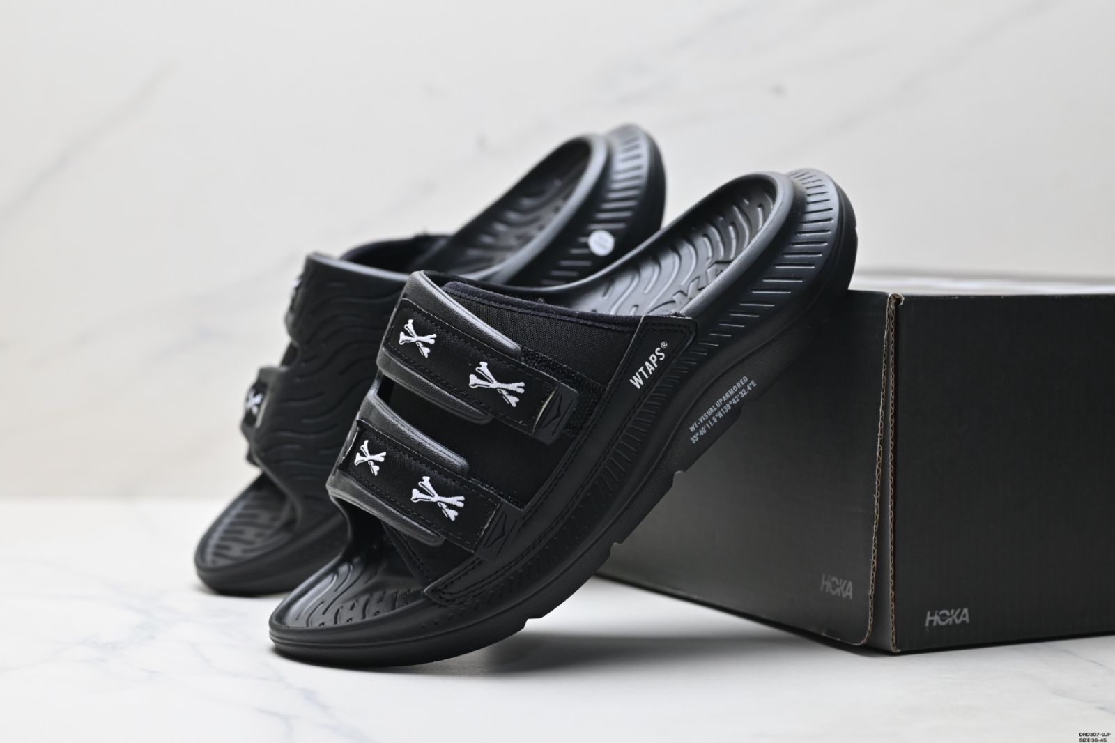 HOKA ONEONE×WTAPS ホカオネオネ×ダブルタップス” 24SS ORA LUX Jet Black オラ ラックス オリーブドラブ サンダル 送料無料