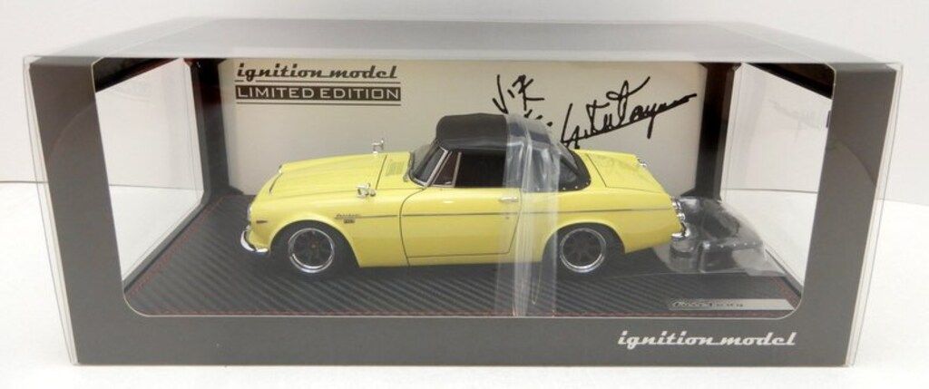 人気商品 ignition model 1|18 DATSUN Fairlady 2000 SR311 Yellow With Engine U20型エンジン