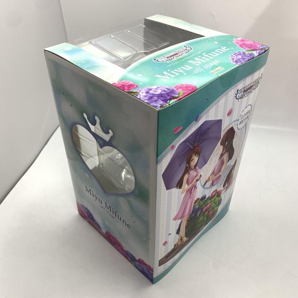 中古】未開封・特典付）1/8 三船美優-off stage-(ｱｲﾄﾞﾙﾏｽﾀｰ