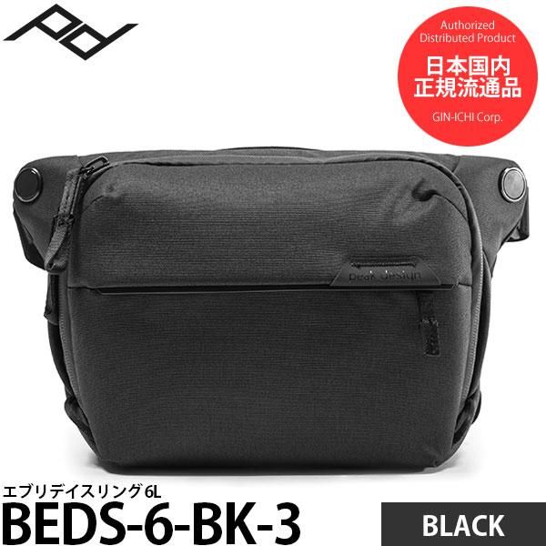 【新品・未開封品】Peak Design ピークデザイン エブリデイ スリング 6L BEDS-6-BK-3 ブラック