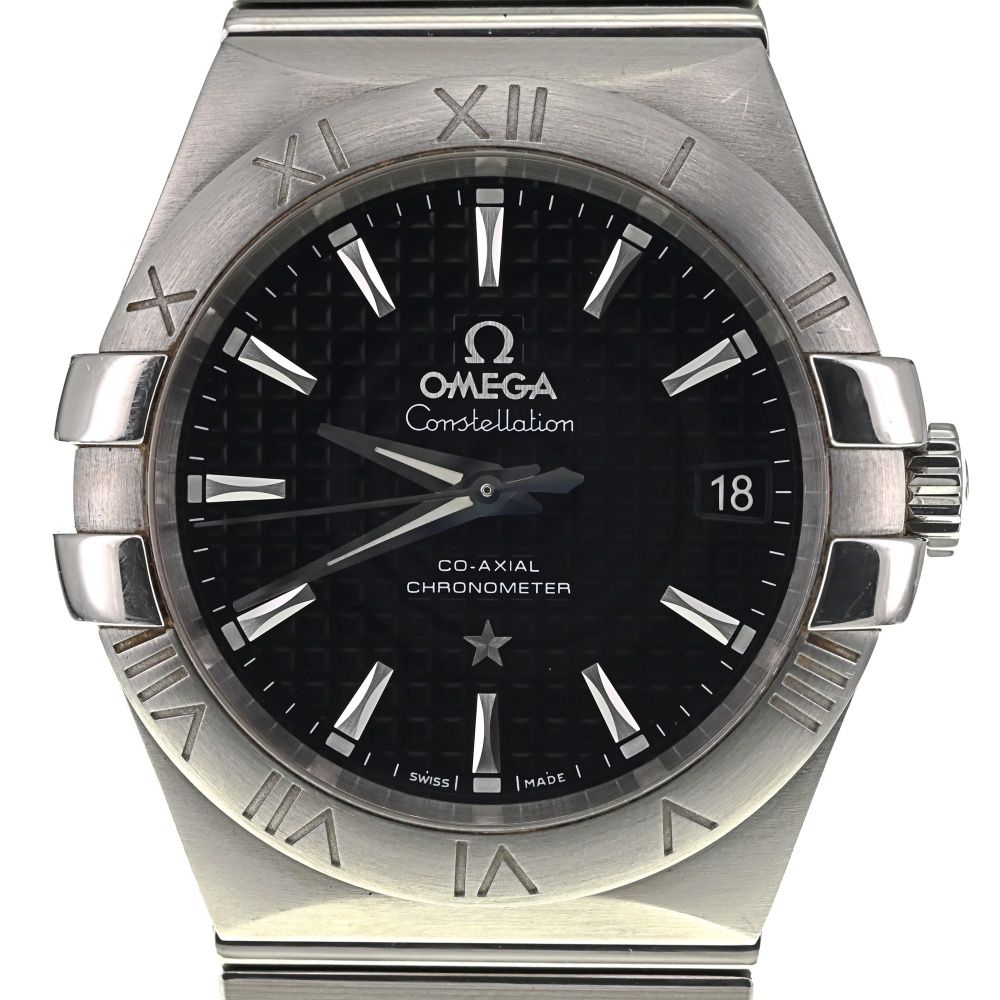 オメガ OMEGA 123.10.35.20.01.002 コンステレーション デイト 自動巻き メンズ良品箱付き K#137361