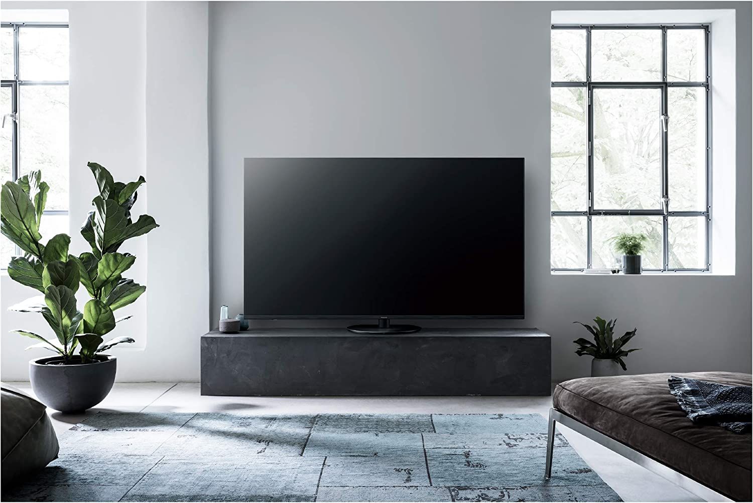 動作確認済】【中古】パナソニック 65V型 4Kダブルチューナー内蔵 倍速