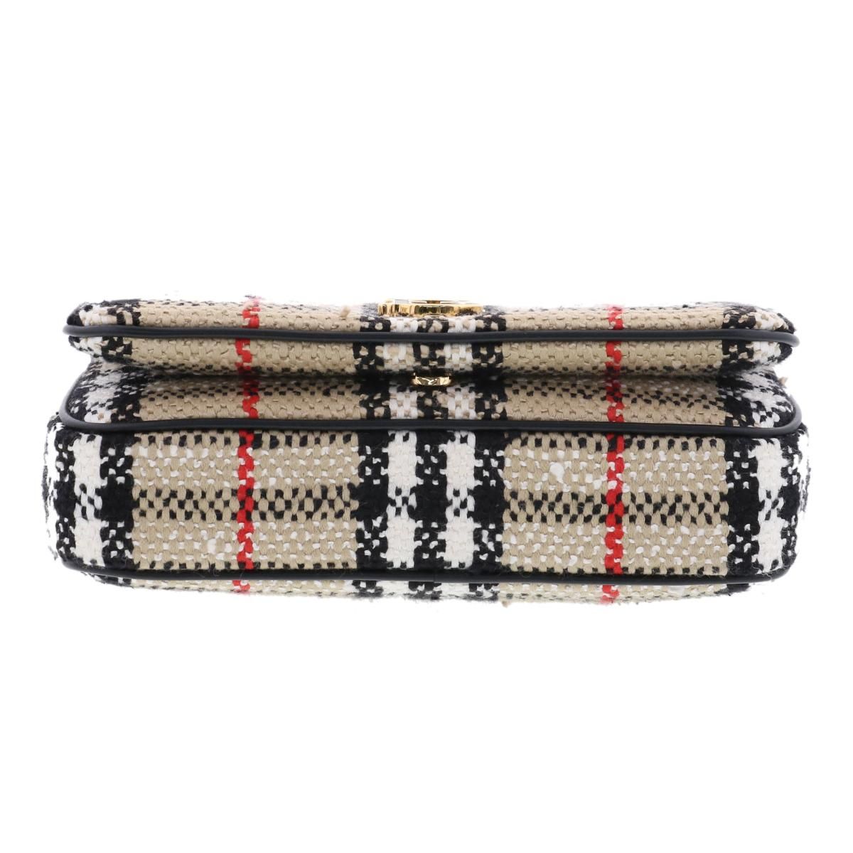 BURBERRY （バーバリー） ミニローラバッグ アーカイブベージュ バッグ