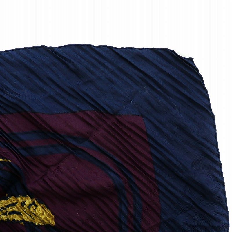 美品！ BOTTEGA VENETA クリムト シルク 大判スカーフ 赤 抱擁