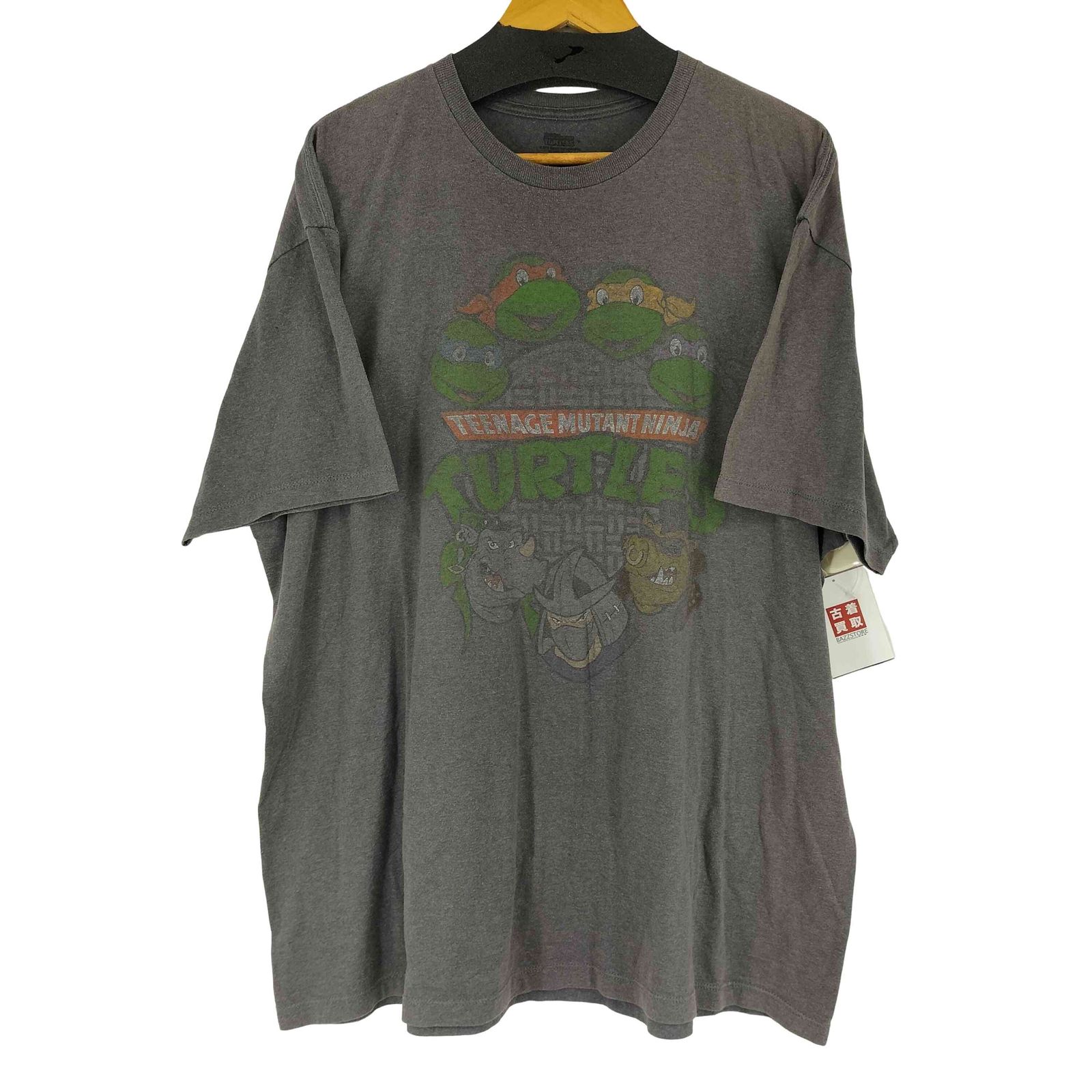 ユーズドフルギ USED古着 キャラクタープリントクルーネックTシャツ