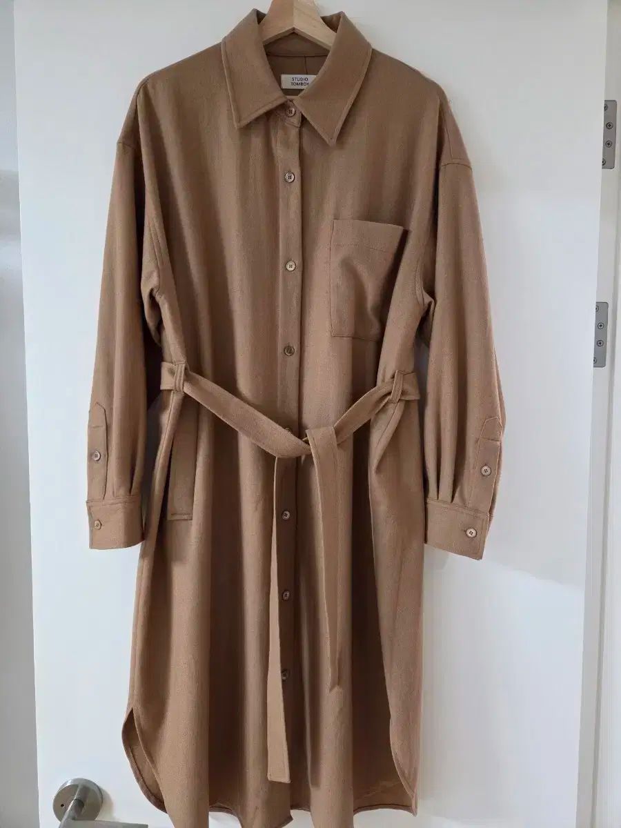 STUDIO TOMBOY スタジオトムボーイ シャツ ロング丈ワンピース