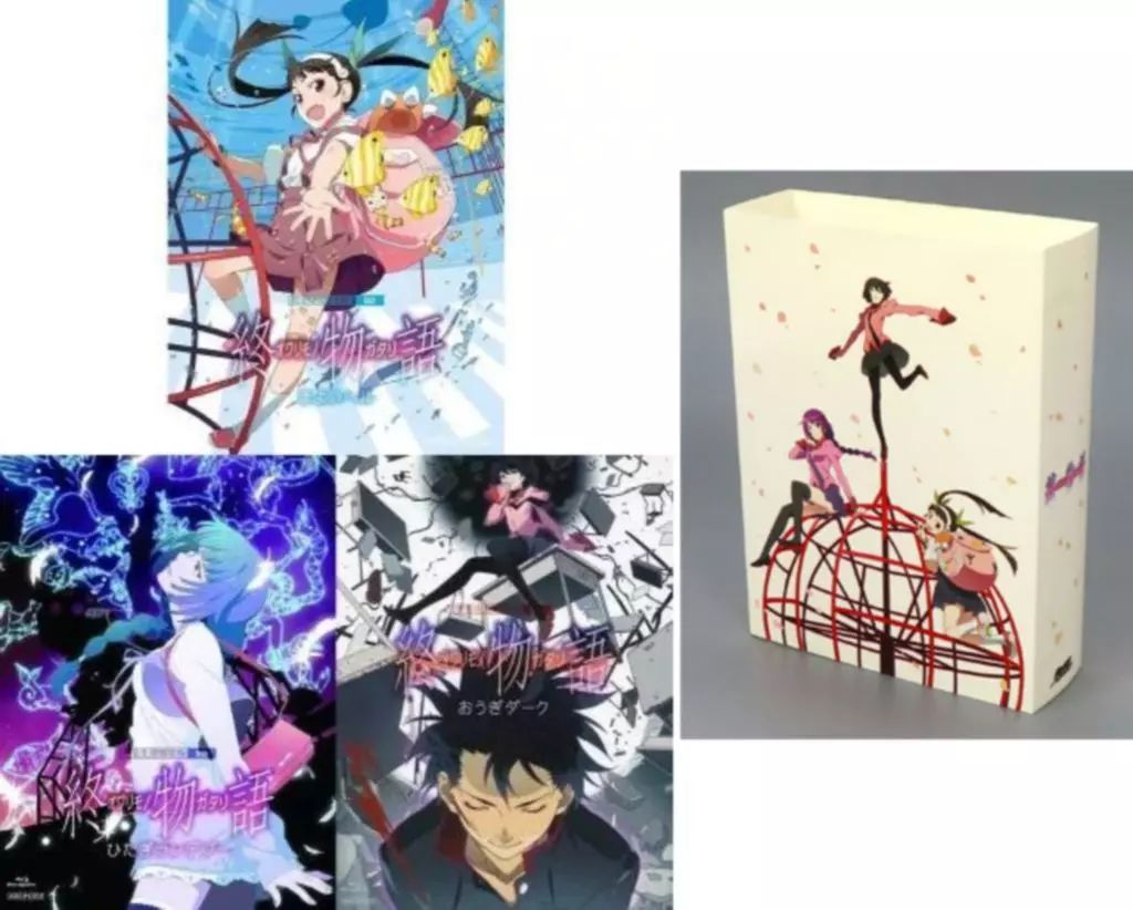 スリーブわずかな痛みとスレ有り完品♪　終物語　8巻セット　Blu-ray スリーブわずかな痛みとスレ有り完品♪ 終物語 8巻セット Blu