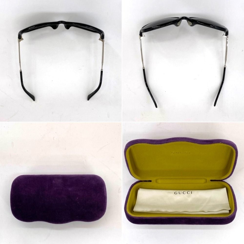 美品！ GUCCI/グッチ  サングラス GG0073SK ケース/袋 本物保証 03w19049【ケース付き】 GUCCI グッチ サングラス アジアン