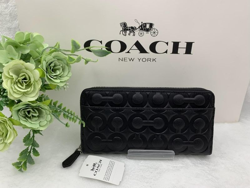 COACH コーチ 財布 長財布 プレゼント 贈り物 ロング ジップ