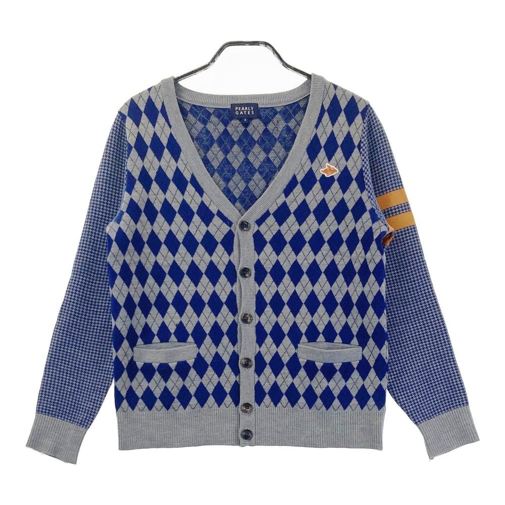 PEARLY GATES カーディガン PEARLY GATESパーリーゲイツ ニットカーディガン サイズ4 パーリー