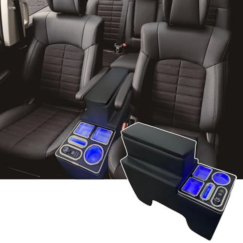 デリカD 5 無線充電付きコンソール 収納 肘掛け LED|USB