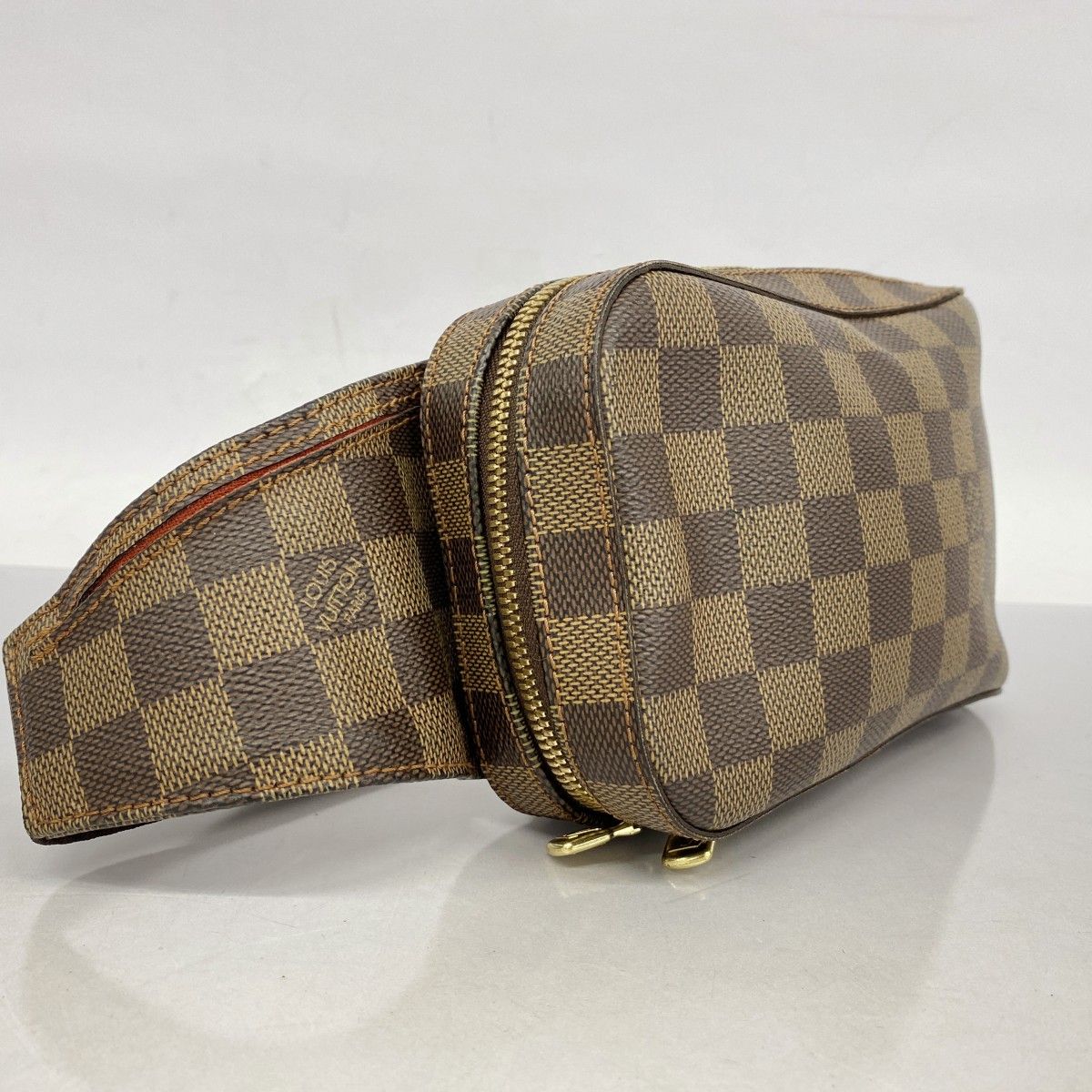 美品 ルイヴィトン ダミエ エベヌ ジェロニモス N51994 ボディバッグ 楽天市場】LOUIS VUITTON ルイヴィトン ダミエ ジェロニモス