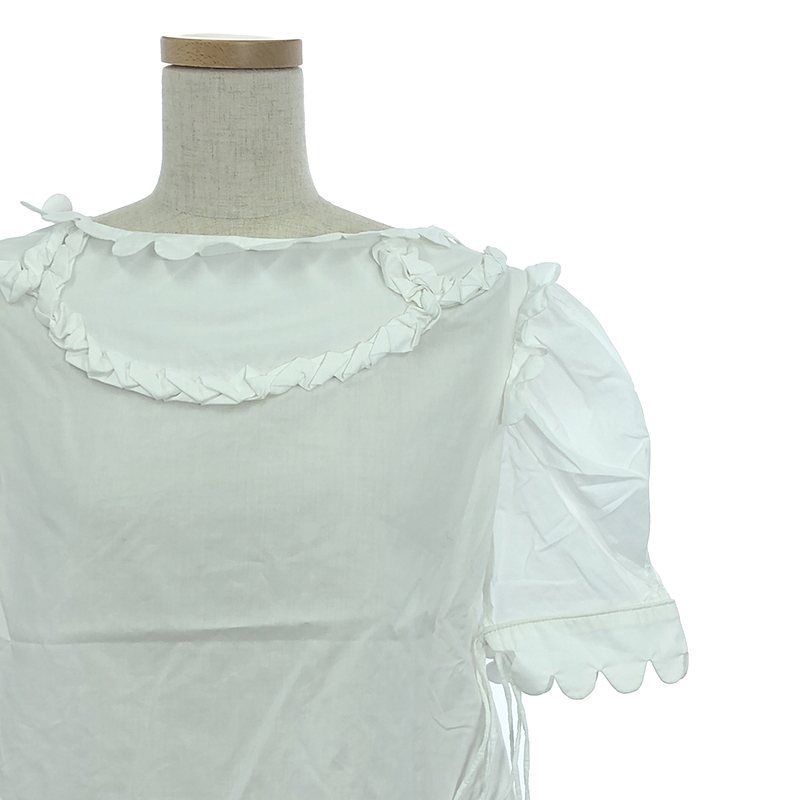 HORROR VACUI / ホラーヴァキュイ | コットン プルオーバーブラウス