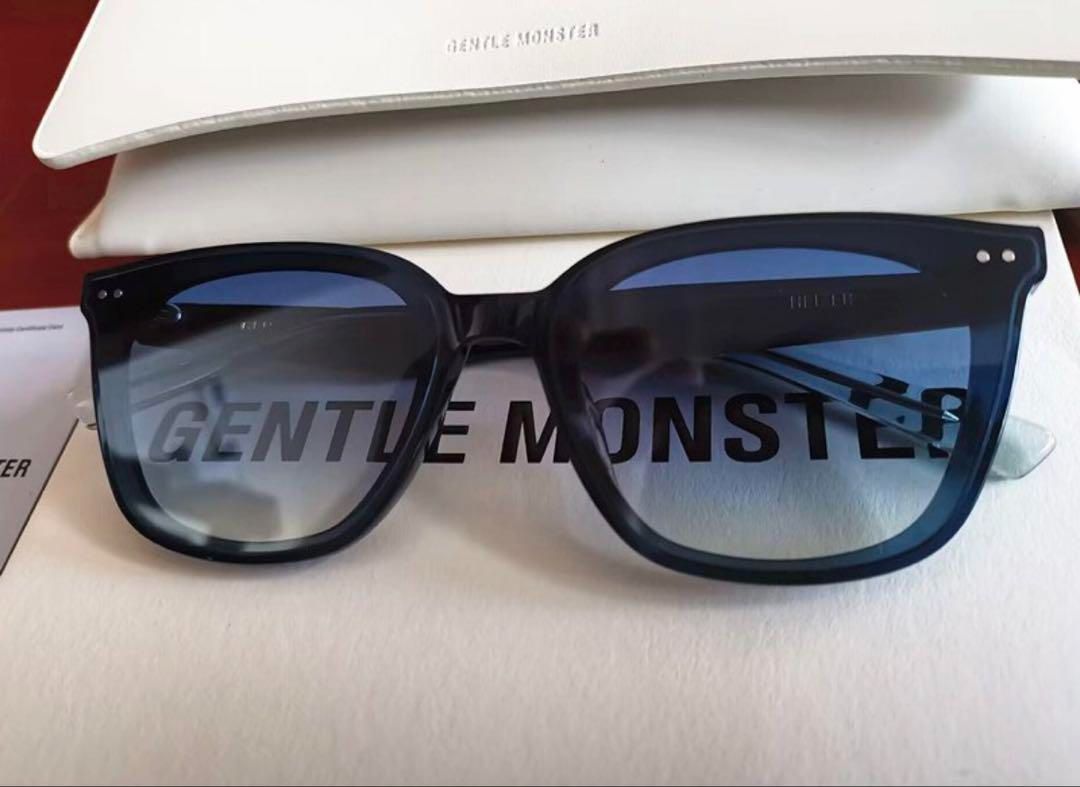 新品未使用　GENTLE MONSTER HEIZERサングラス・ブルー ジェルトルモンスター gentle monster サングラス Heizer NC2