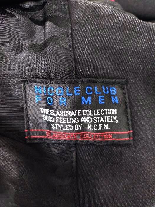 ニコルクラブフォーメン NICOLE CLUB FOR MEN イタリアンカラー