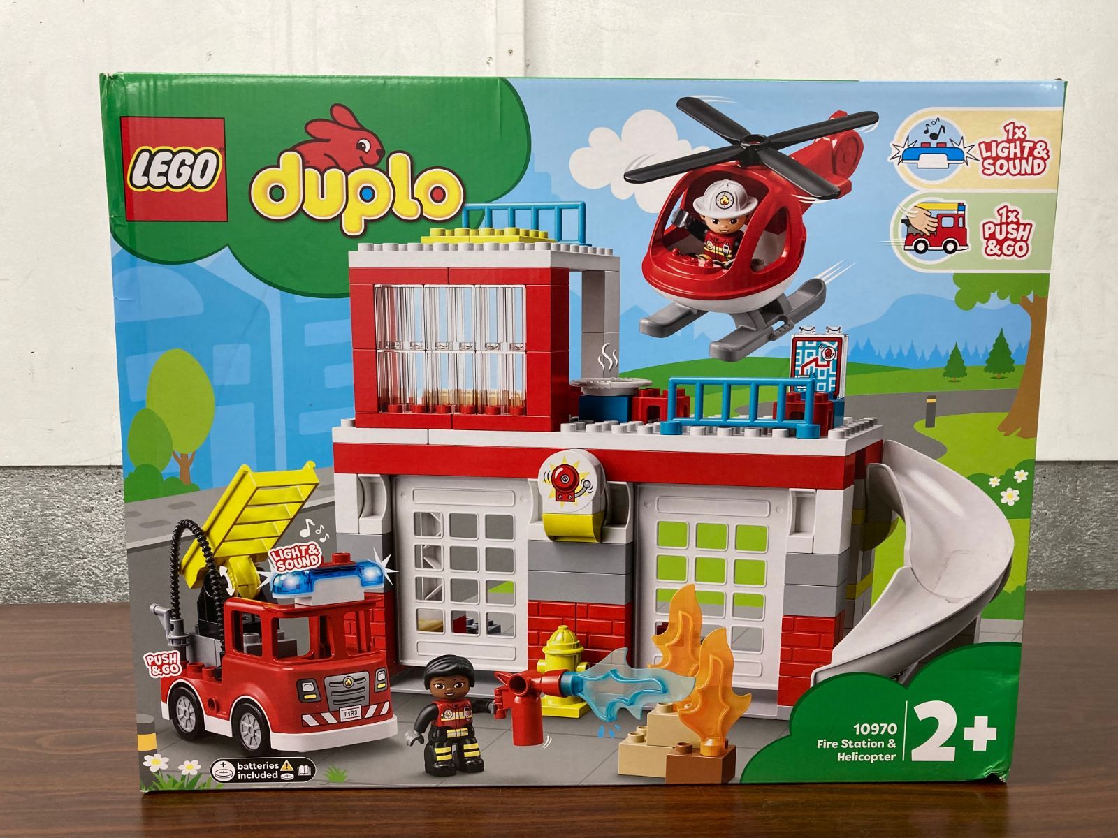 レゴ(LEGO) デュプロ デュプロのまち しょうぼうしょとヘリコプター 