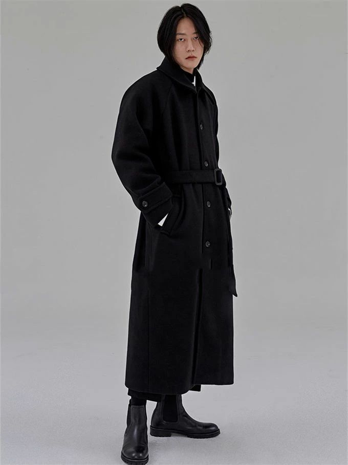 【最高級】 GIVENCHY ウール×シルク トレンチコート ダブル ロング 最高級】 GIVENCHY ウール×シルク トレンチコート ダブル ロング