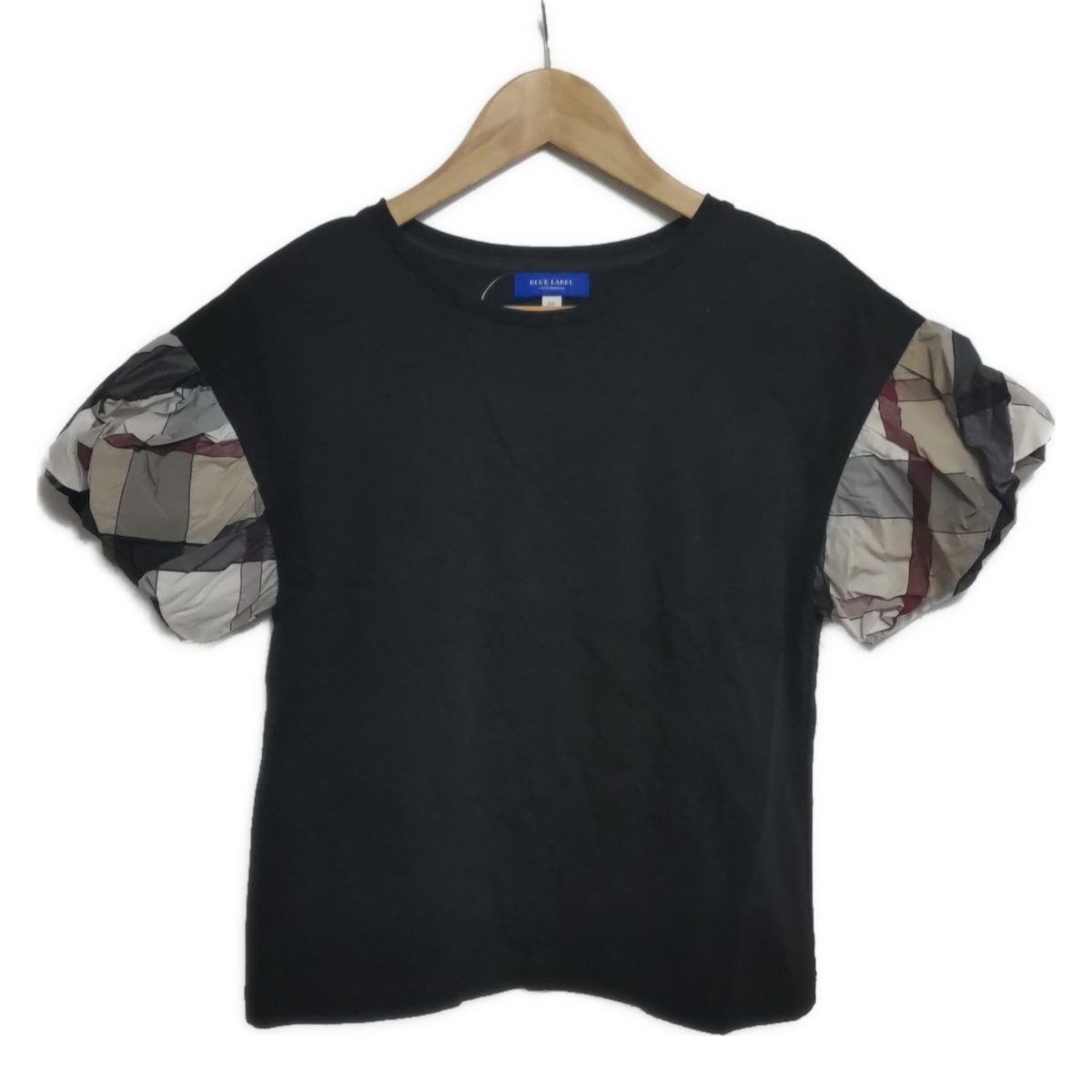 ブルーレーベルクレストブリッジ　半袖Tシャツ ブルーレーベルクレストブリッジ シャツ 半袖 ネイビー 38