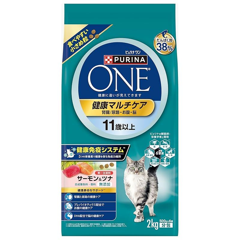 計12kg ピュリナワン 避妊・去勢した猫の体重ケア サーモン&ツナ