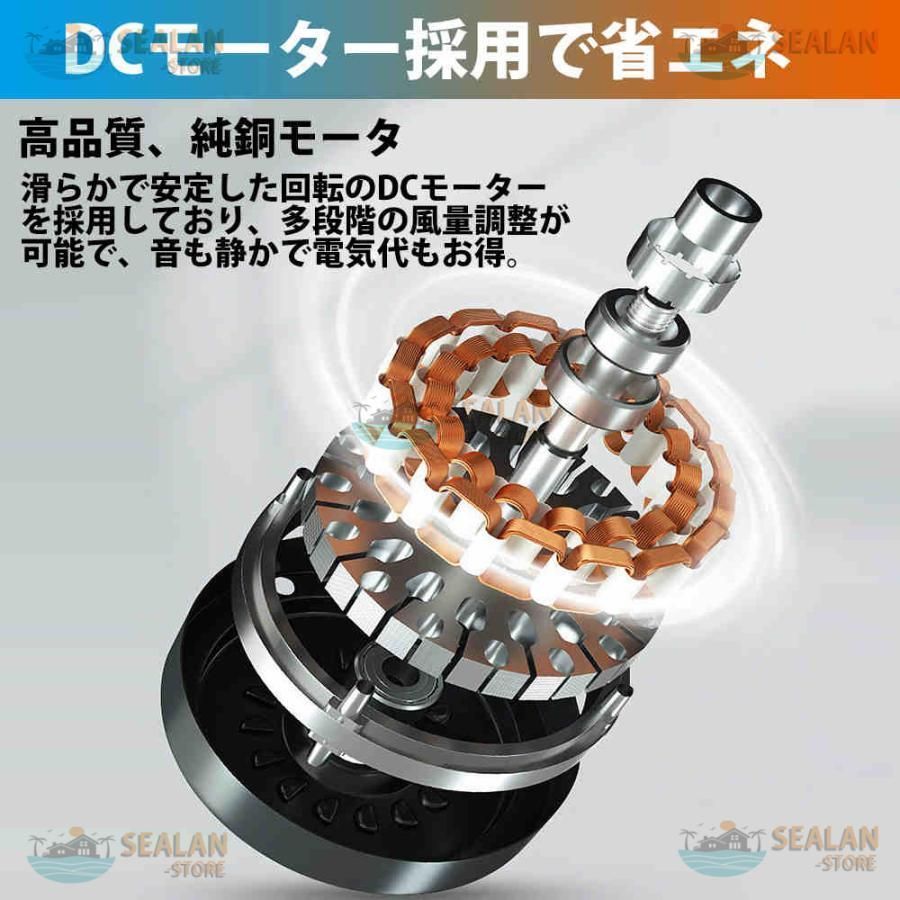 シーリングファンライト LED