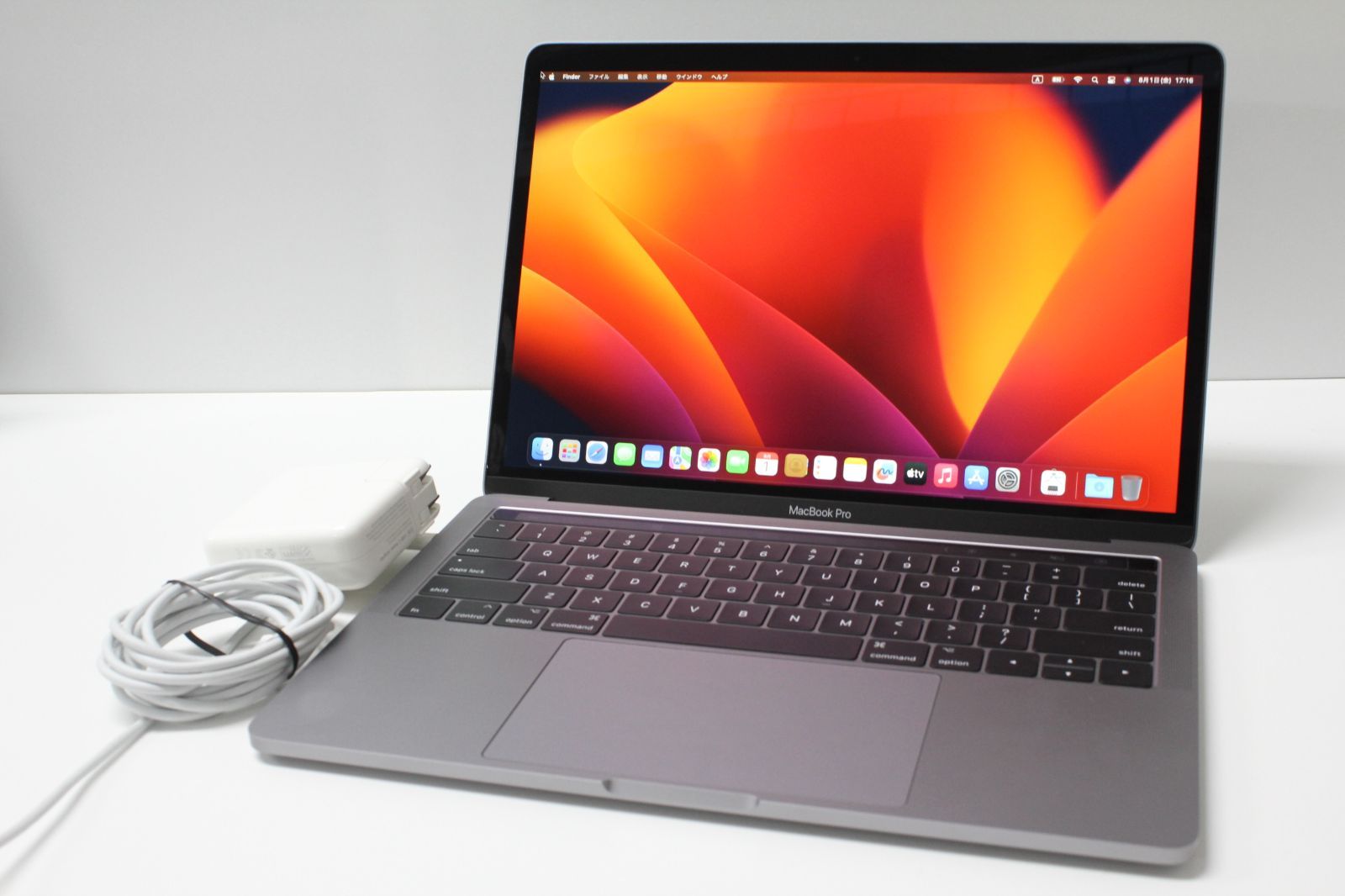 MacBook Pro (13インチ, 2017, ポート×4, US配列) MacBook Pro 2017（13インチ）をJISキーボードからUSキーボード