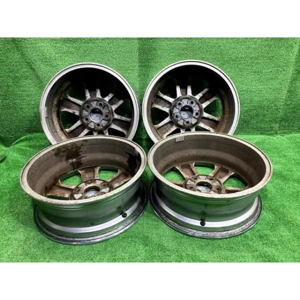 希少良品 日産　E51エルグランド純正ホイール　17インチ4本セット 激安 中古 4本セット】 日産 エルグランド E51 ライダー 純正