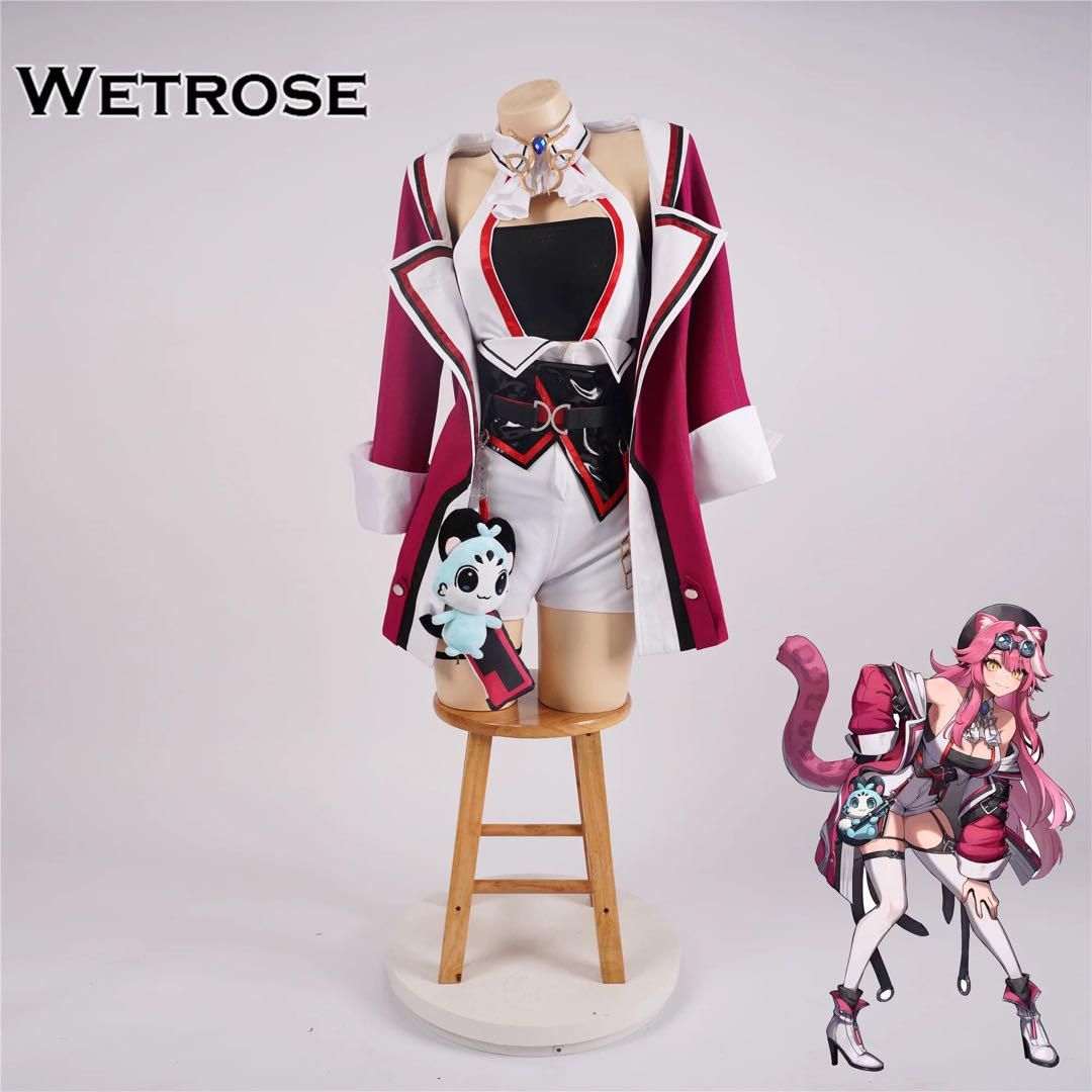 Amazon.co.jp: [eryulc] 白銀ノエルコスプレ衣装 ウィッグ付