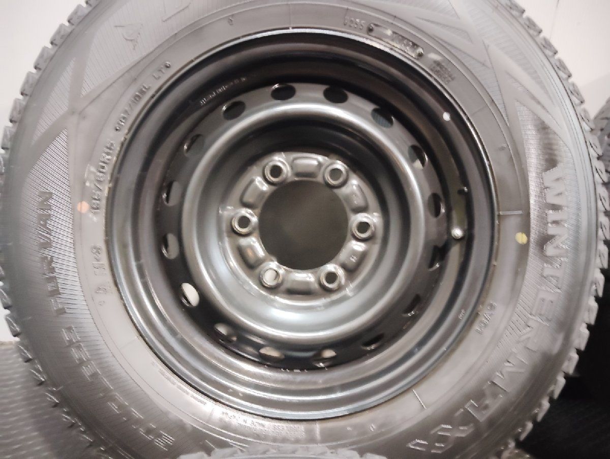 新車外し品 トヨタ 200系 ハイエース 195/80R15 107/105LT 195/80R15 107/105L LT 新車外し 4本 ハイエース、レジアスエース等