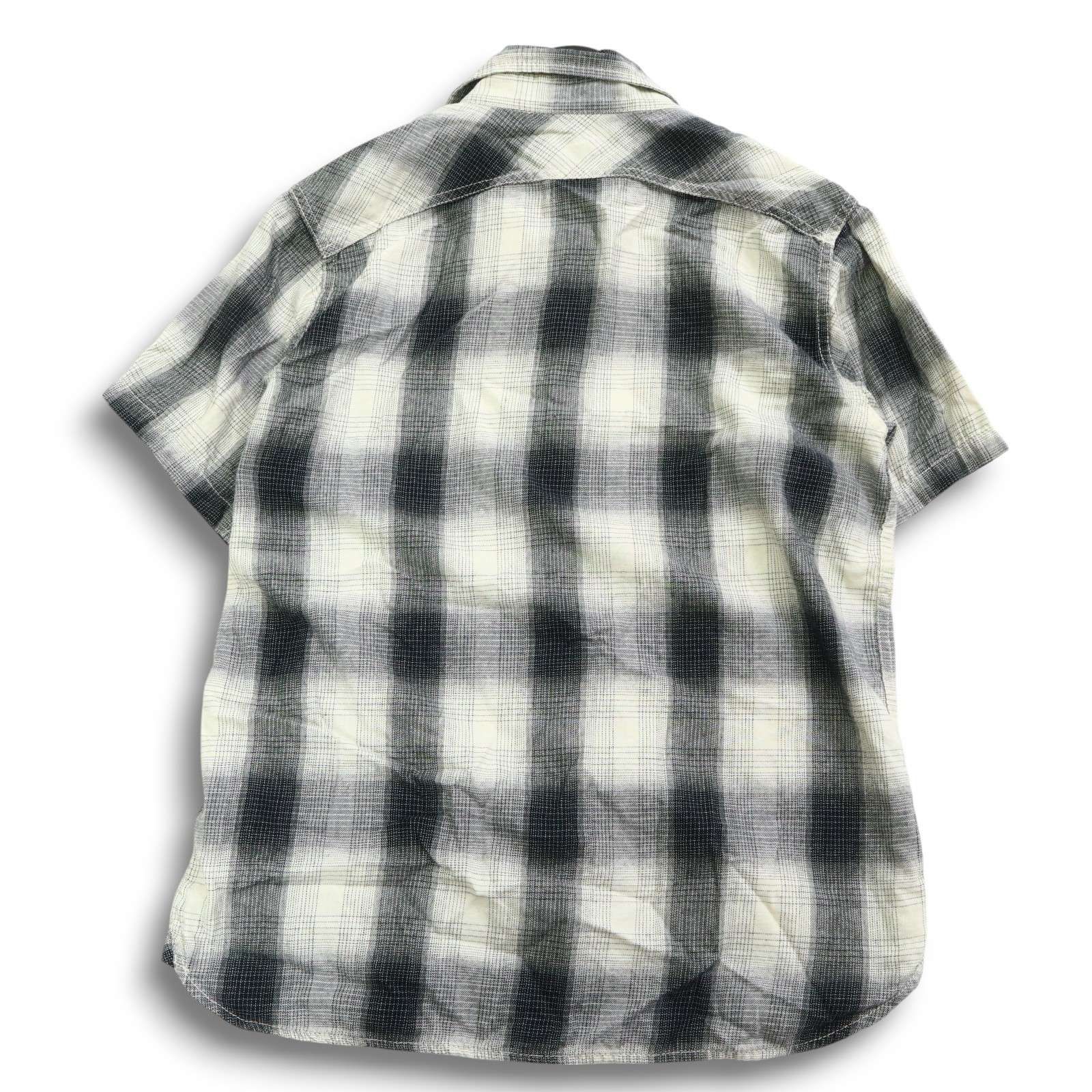 COOTIE クーティー 春夏☆ 半袖 チェック ネル シャツ Sz.M メンズ 