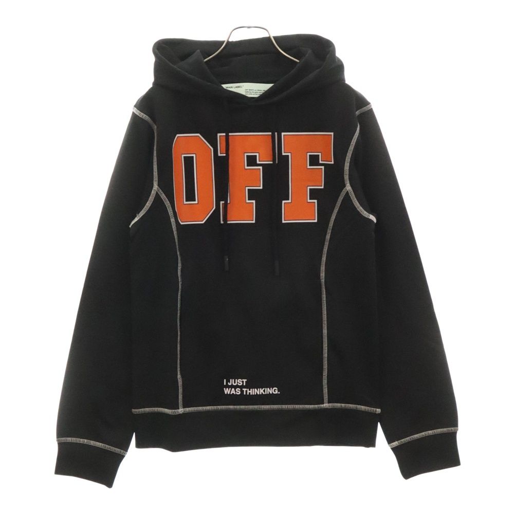 OFF-WHITE (オフホワイト) 17SS Applique Hooded Sweatshirt プル