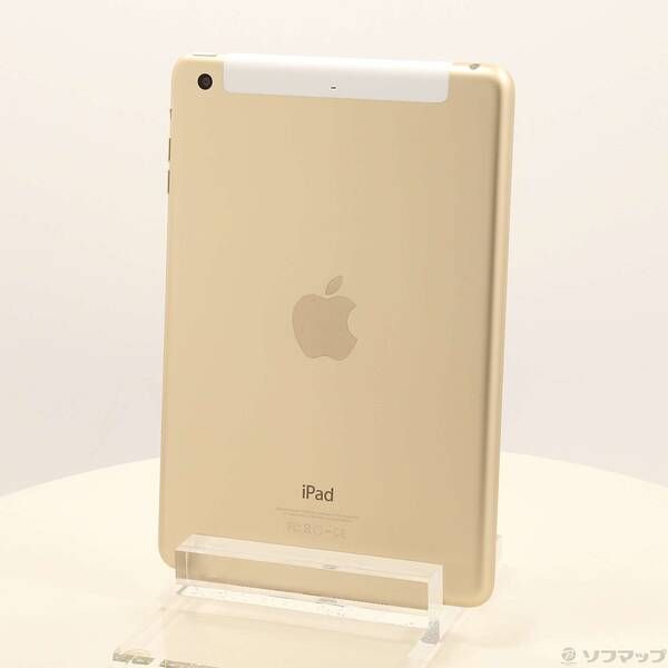iPad mini mgyk2j/a 128GB ゴールド 中古品〕 iPad mini 3 64GB ゴールド MGYN2J／A au【262