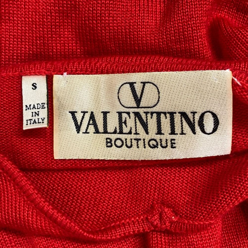 良品 VALENTINO ヴァレンティノ カシミヤシルク 長袖 ニット