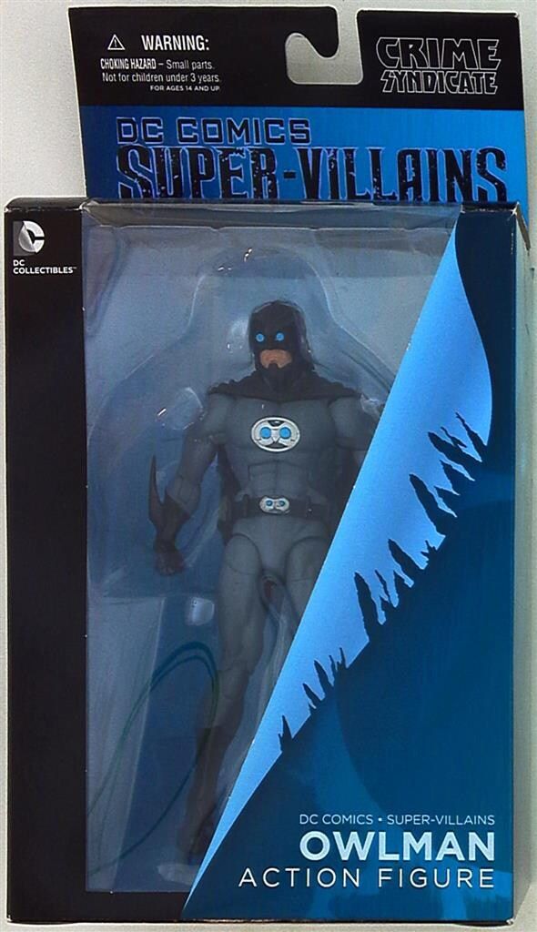 DC COLLECTIBLES CRIME SYNDICATE / ACTION FIGURE OWLMAN