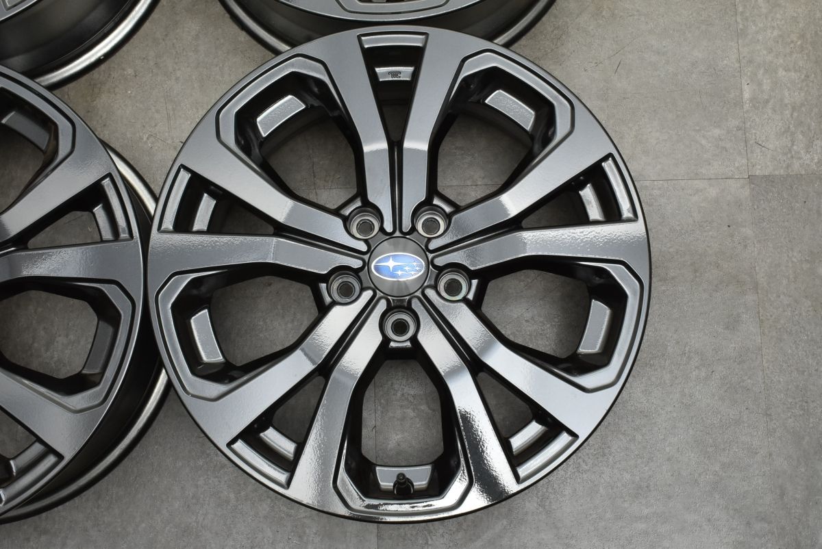 【新車外し 美品】スバル レヴォーグ レイバック 純正 18in 新車外し 美品】スバル レヴォーグ レイバック 純正 18in 7J +55