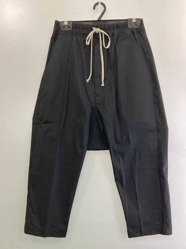 RICK OWENS リックオーウェン DROP CROTCH DRAWSTRING PANTS RU02B2381-TE ドロップクロッチ ドローストリング パンツ メンズ ボトムス 152-250529-em-16-min