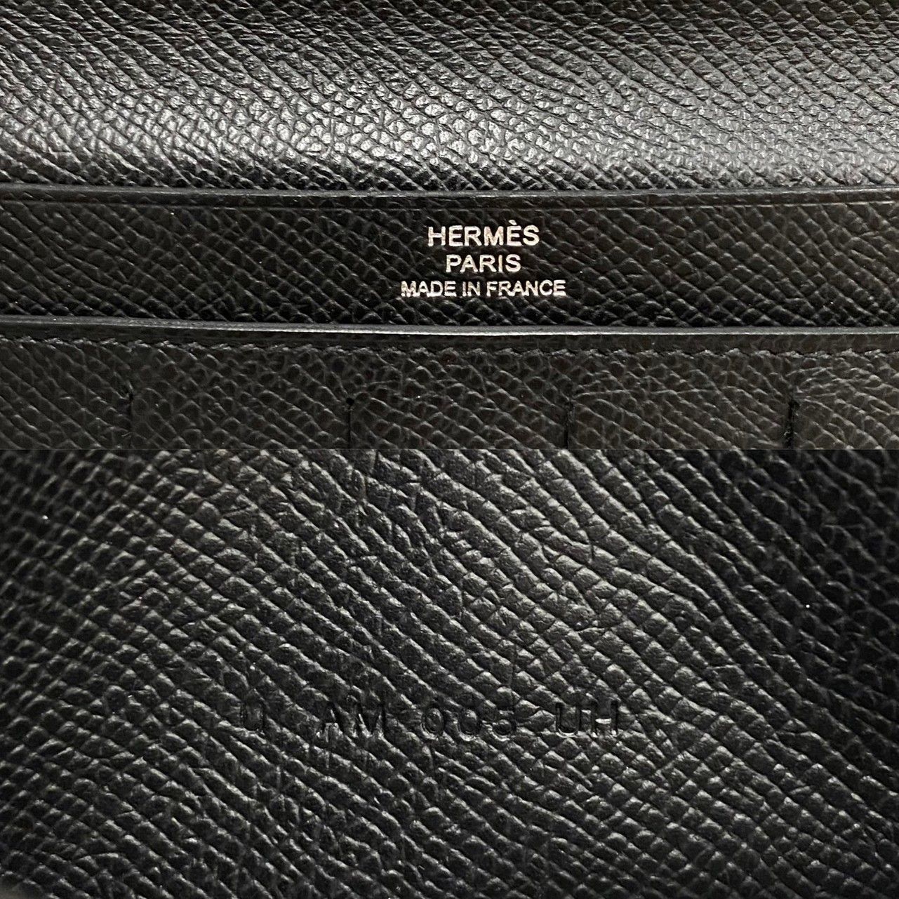 未使用保管品 保存箱付 U刻印 HERMES エルメス シチズンツイル ロング