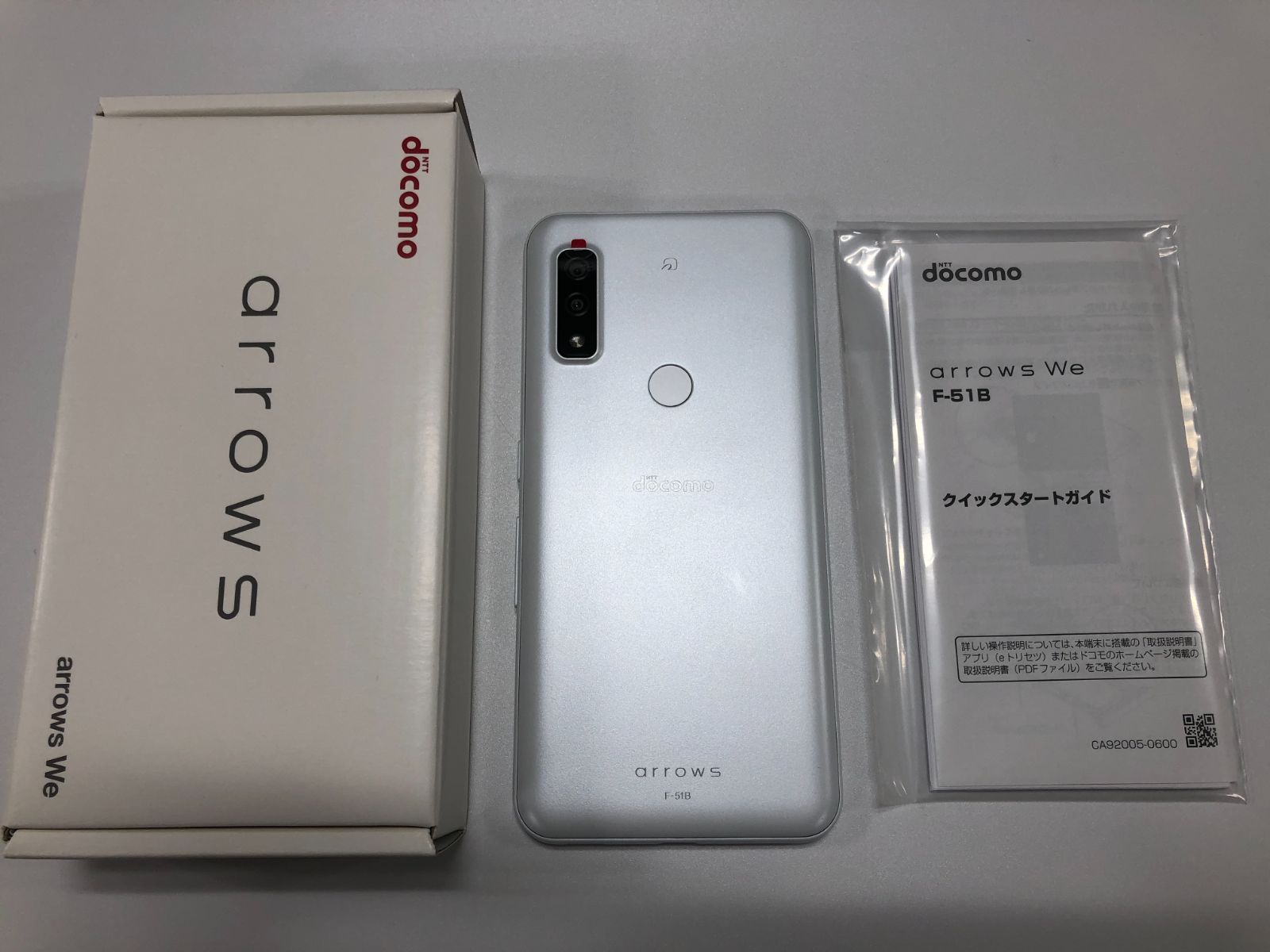 新品】arrows We F-51B 64GB ホワイト docomo 国内版SIMフリー - メルカリ