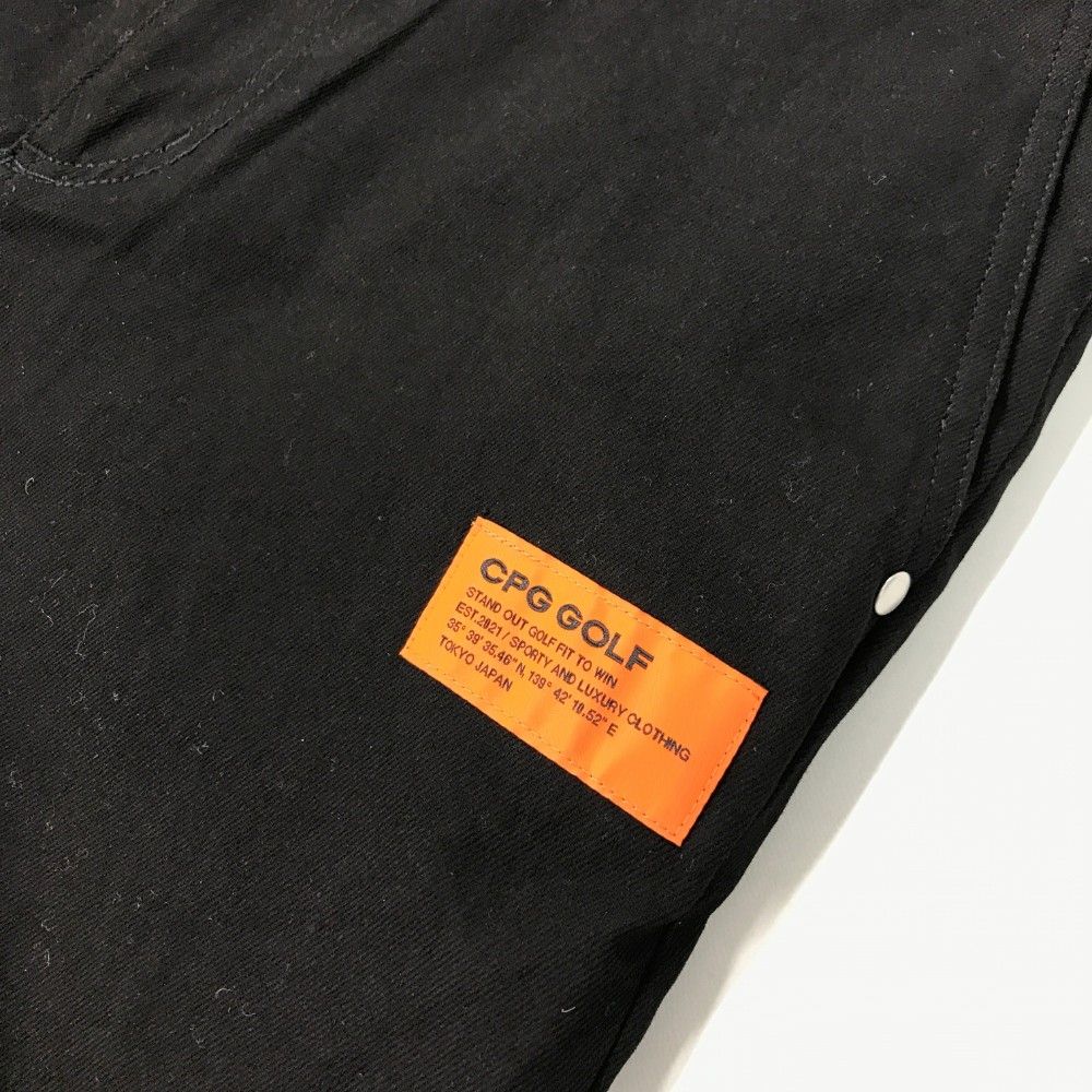 サイズ：3 CPG GOLF シーピージーゴルフ  ストレッチパンツ  ブラック系 [240101441465] ゴルフウェア メンズ ストスト サイズ：3 CPG GOLF シーピージーゴルフ ストレッチパンツ