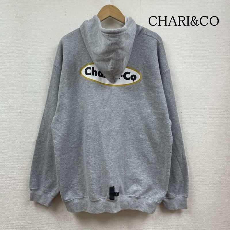 CHARI&CO チャリアンドコー パーカー 長袖 ICE CREAM LOGO ZIP UP HOODIE SWEAT フルジップ ロゴ プリント  裏起毛 - メルカリ