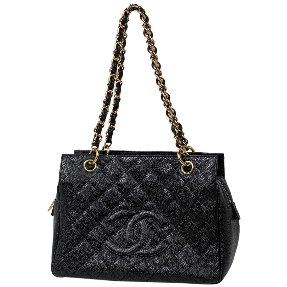 シャネル CHANEL ココマーク チェーン トートバッグ マトラッセ