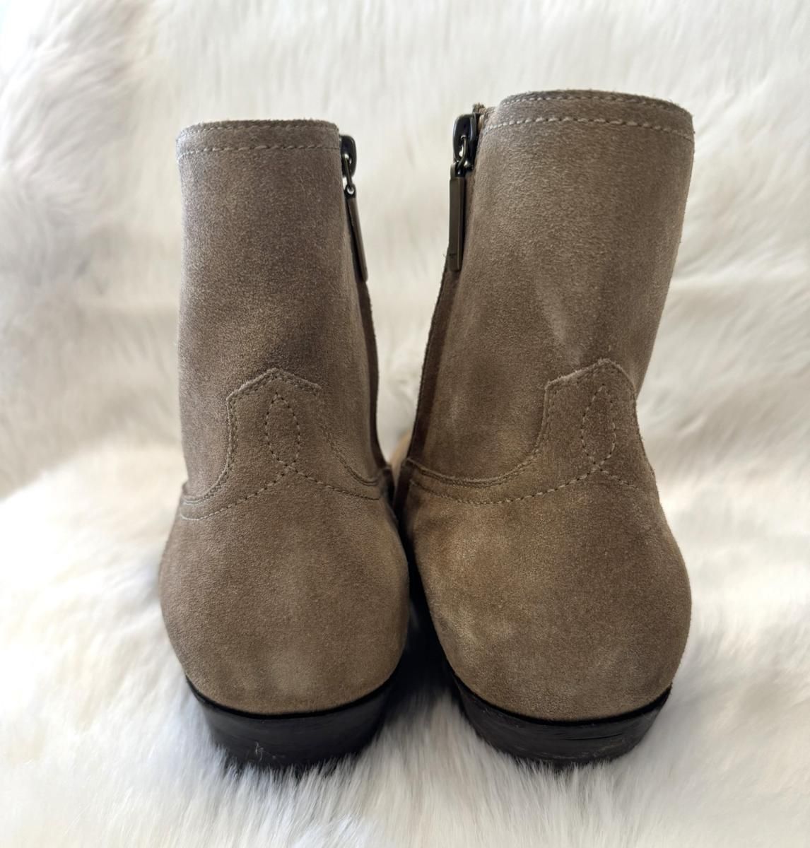 中古】 SAINT LAURENT （サンローラン） ｽｴｰﾄﾞ ﾌﾞｰﾂ 靴 靴/ﾚﾃﾞｨｰｽ 