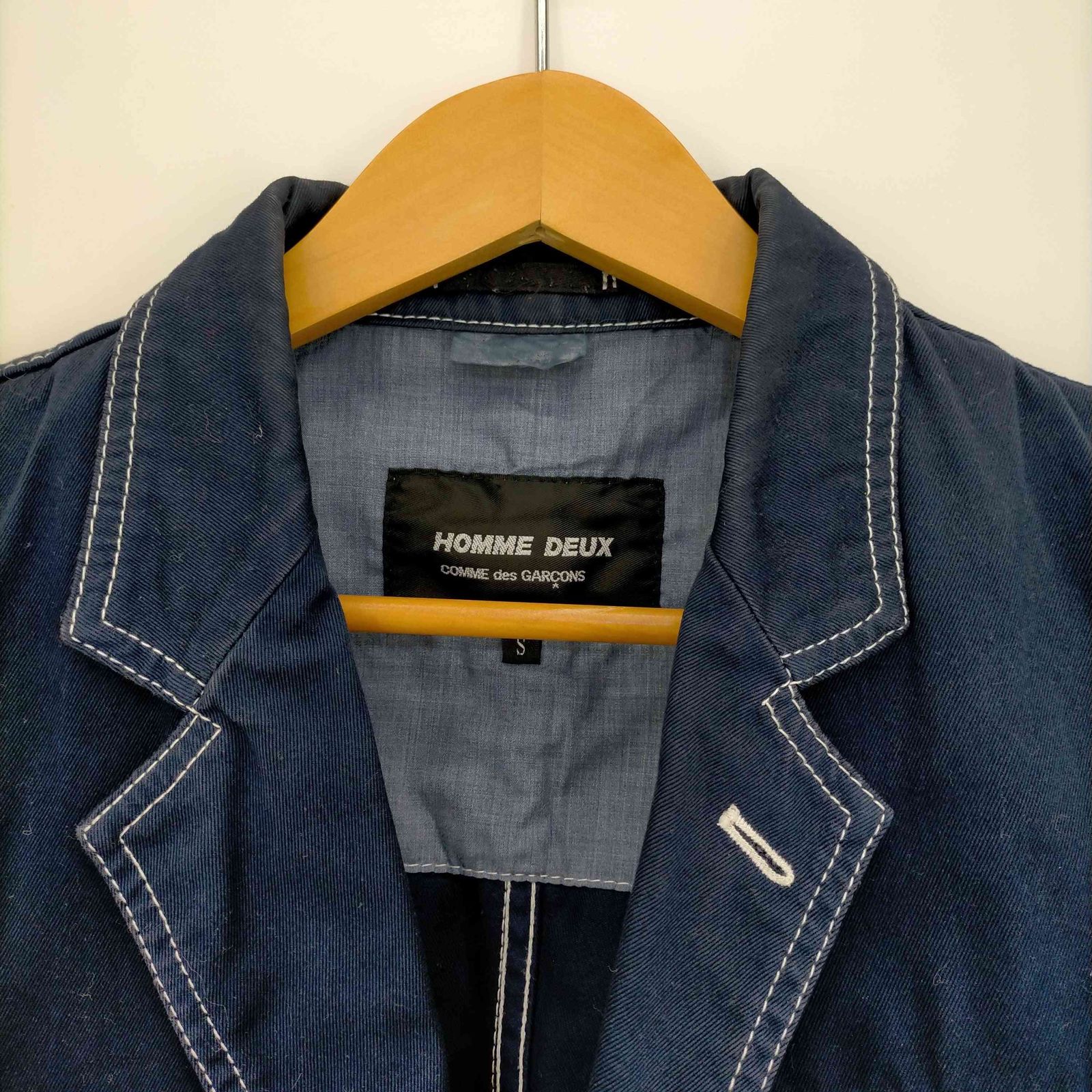 【COMME des GARCONS HOMME】2B テーラードジャケット コムデギャルソンオムドゥ COMME des GARCONS HOMME DEUX 14SS