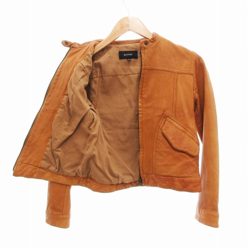 トゥモローランド　MACHPEE レザージャケット　サイズ38 トゥモローランド MACHPEE レザージャケット サイズ38